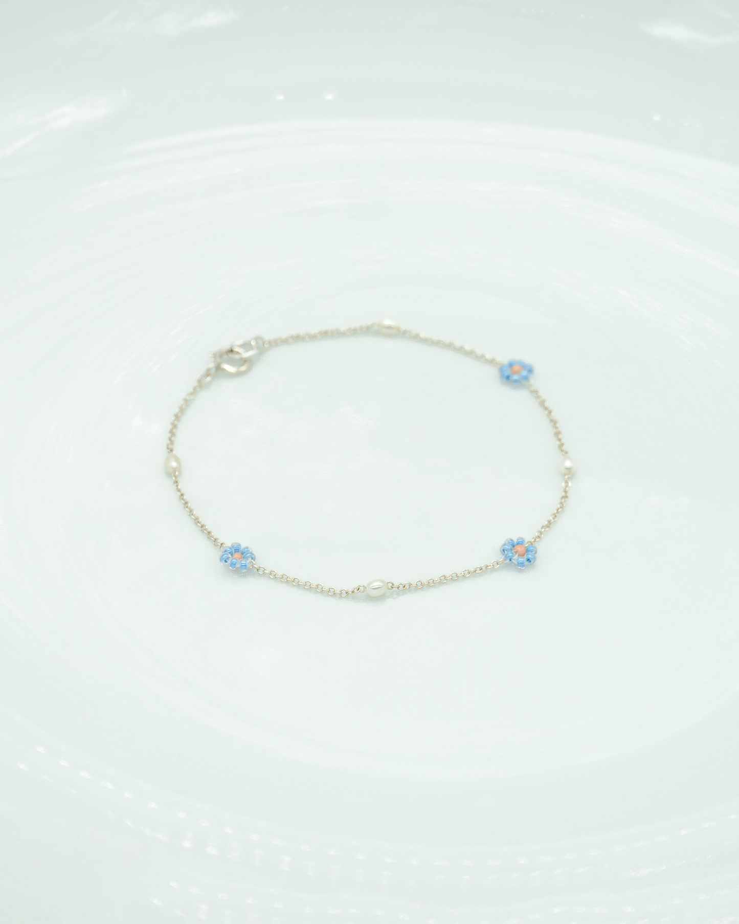 Daisy Chain Bracelet -  Cotton Candy